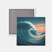 海波磁石 マグネット (正面/裏面)