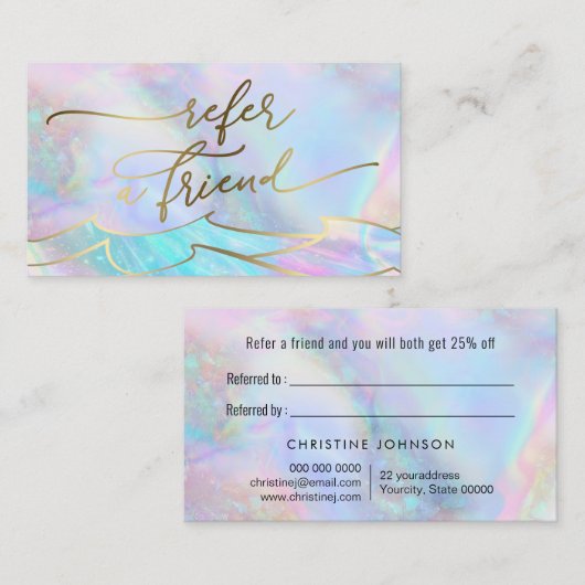 海波紹介カード 名刺 (正面/裏面)