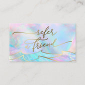 海波紹介カード 名刺 (正面)