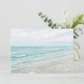 海波絵画の水色ライトブルー (スタンド正面)