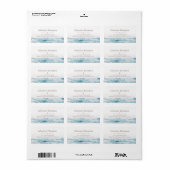 海波航海の ラベル (フルシート)