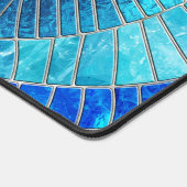 海波螺旋モザイクアート デスクマット (コーナー)