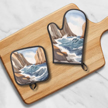 海波衝突 | 沿岸ビーチ水色