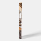 海波衝突 | 沿岸ビーチ水色 Case-Mate iPhoneケース (裏面 / 右)