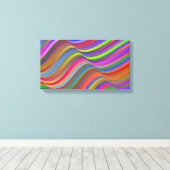 海波 キャンバスプリント (インサイチュ (ウッドフロア))