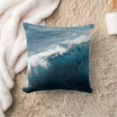海波 クッション (ブランケット)