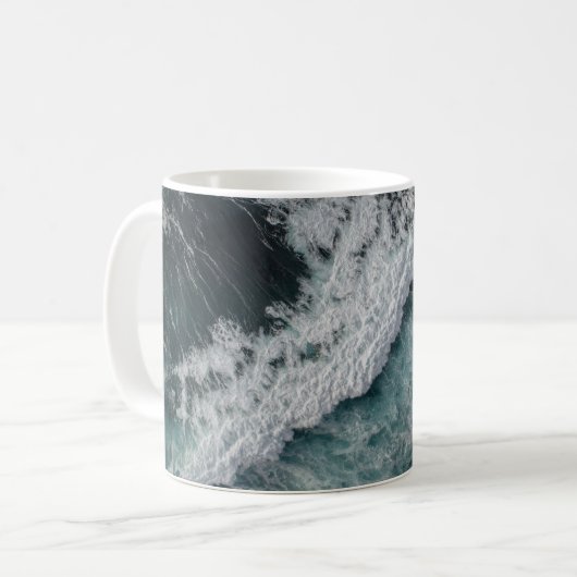 海波 コーヒーマグカップ (正面左)