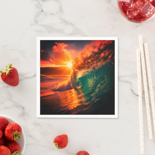 海波 スタンダードカクテルナプキン (インサイチュ)