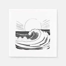 海波 スタンダードカクテルナプキン