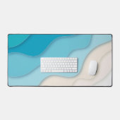 海波 デスクマット (キーボード&マウス)