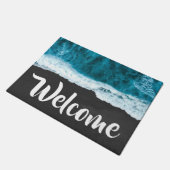 海波 ドアマット (アングル)