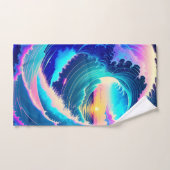 海波 バスタオルセット (ハンドタオル)