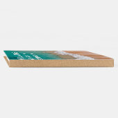 海波、ビーチ結婚式 ゲストブック (背)