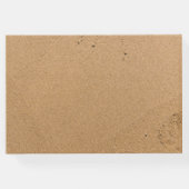 海波、ビーチ結婚式 ゲストブック (裏面)