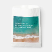 海波、ビーチ結婚式 フェイバーバッグ (正面)