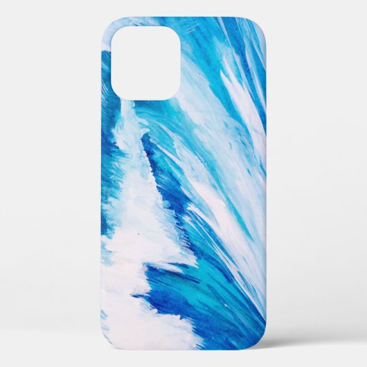 海波:ブルーマリン水カラー美しい。 Case-Mate iPhoneケース (裏面)