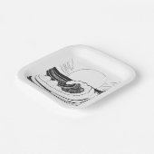 海波 ペーパープレート (傾斜あり)