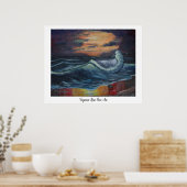 海波 ポスター (キッチン)