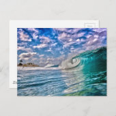 海波 ポストカード (正面/裏面)