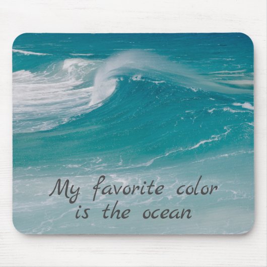 海波 マウスパッド (正面)