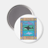 海波 マグネット (正面/裏面)