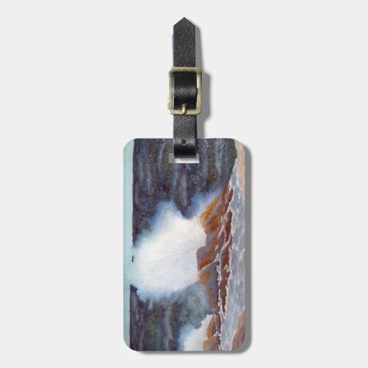 海波 ラゲッジタグ (正面縦)