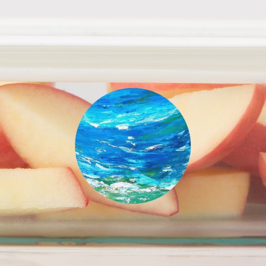 海波 ラベル (貼付)