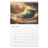 海波 – 2026 - カレンダー (3月 2027)