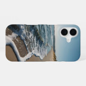 海波 iPhone 16ケース (裏面横)
