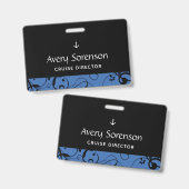 海洋いかりプロダマスク バッジ (正面＆裏面)