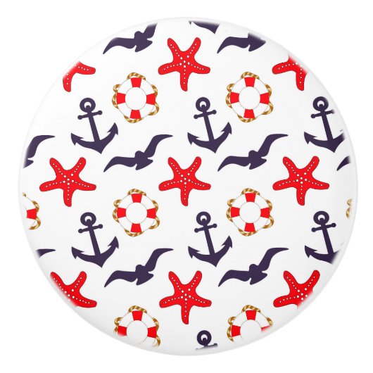 海洋いかり セラミックノブ (正面)