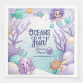 海洋おもしろいマーメイド誕生日V1 ID1142 (正面)