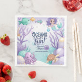 海洋おもしろいマーメイド誕生日V1 ID1142 (インサイチュ)