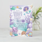 海洋おもしろいマーメイド誕生日V1 ID1142 シーズンカード (スタンド正面)