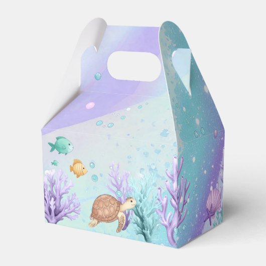 海洋おもしろいマーメイド誕生日V2 ID1142 フェイバーボックス (裏面サイド)