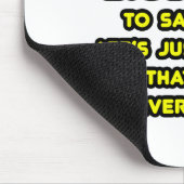 海洋おもしろい生物学者Tシャツとギフト マウスパッド (コーナー)