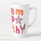 海洋に対する共感を広げる カフェラテマグ (右)