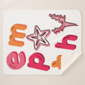 海洋に対する共感を広げる シェルパブランケット (正面(横))