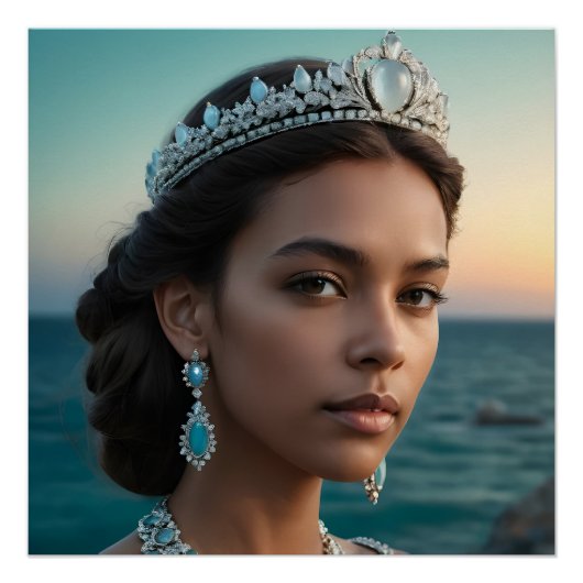 海洋の宝石の輝き ポスター (正面)