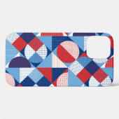 海洋の幾何学的:夏のシームレスなパターン。 Case-Mate iPhoneケース (裏面 (横))