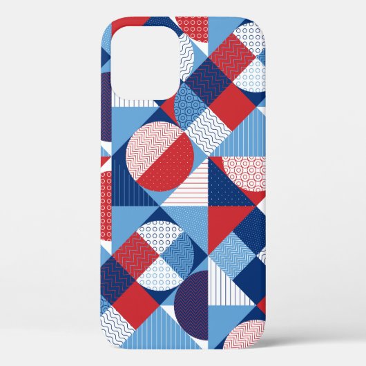 海洋の幾何学的:夏のシームレスなパターン。 Case-Mate iPhoneケース (裏面)