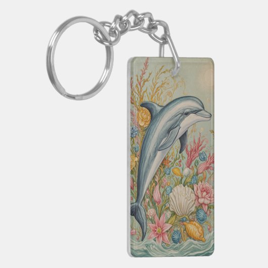 海洋の抱擁 キーホルダー (正面左)