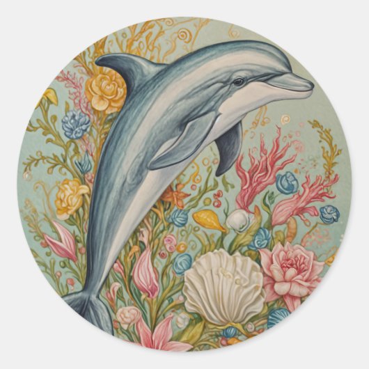 海洋の抱擁 ラウンドシール (正面)