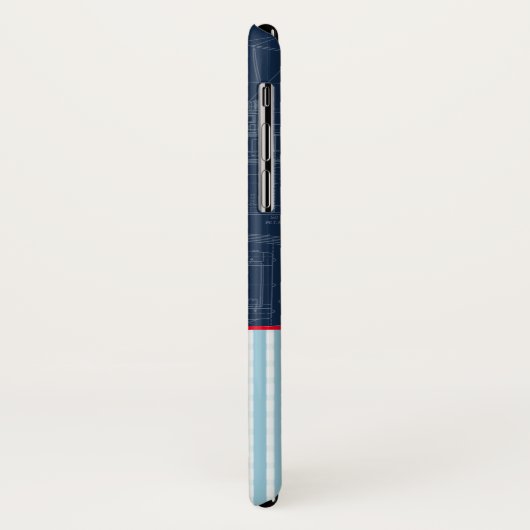 海洋の旗の夏を造る航海のな海上ボート Case-Mate iPhoneケース (裏面/左)