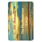 海洋の日の出のStateroomのドアのマーカー マグネット (縦)