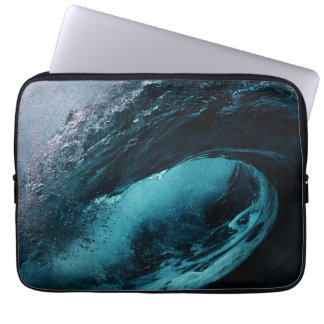 海洋の波のデザインのiPadケース ラップトップスリーブ