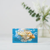 海洋の生物学者の名刺 名刺 (スタンド正面)