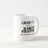 海洋の祖母の神の恩寵 コーヒーマグカップ (正面右)