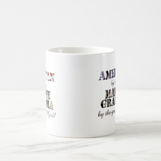 海洋の祖母の神の恩寵 コーヒーマグカップ (中央)