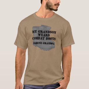 海洋の祖父の孫はCBを身に着けています Tシャツ